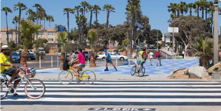 Santa Monica Beach Path