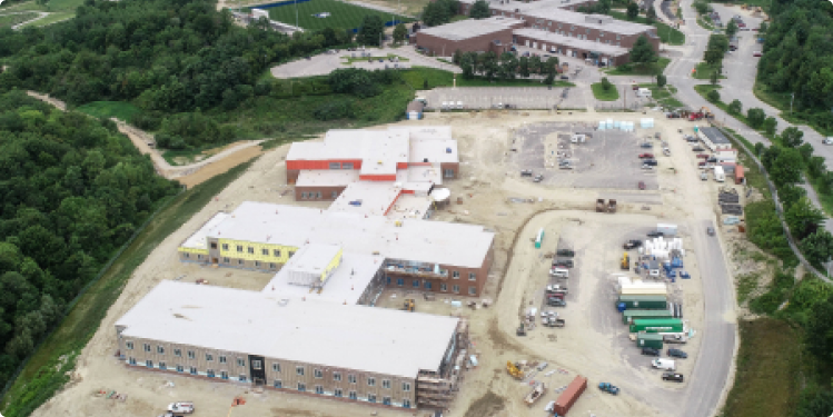 Construction Site Aerial View