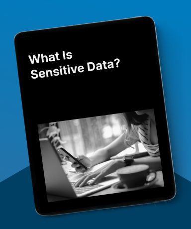 sensitive data