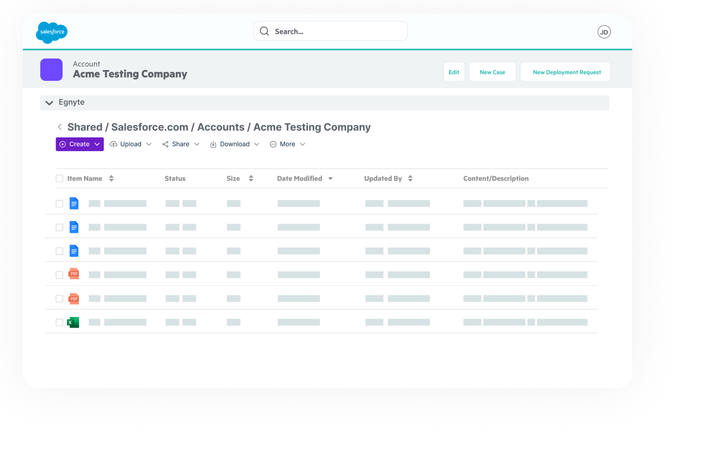 Egnyte For Salesforce - Organize, Share, and Store Client Files