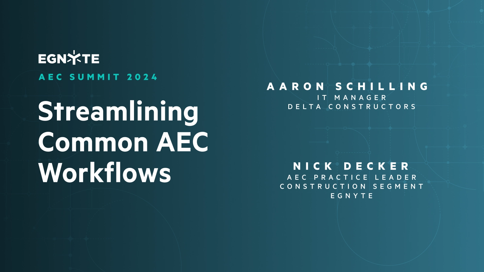 Streamlining Common AEC workflow