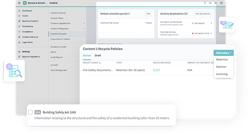 Egnyte's Golden Thread Safety Act Compliance Solution